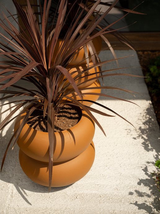 amber roll low 43cm caramello